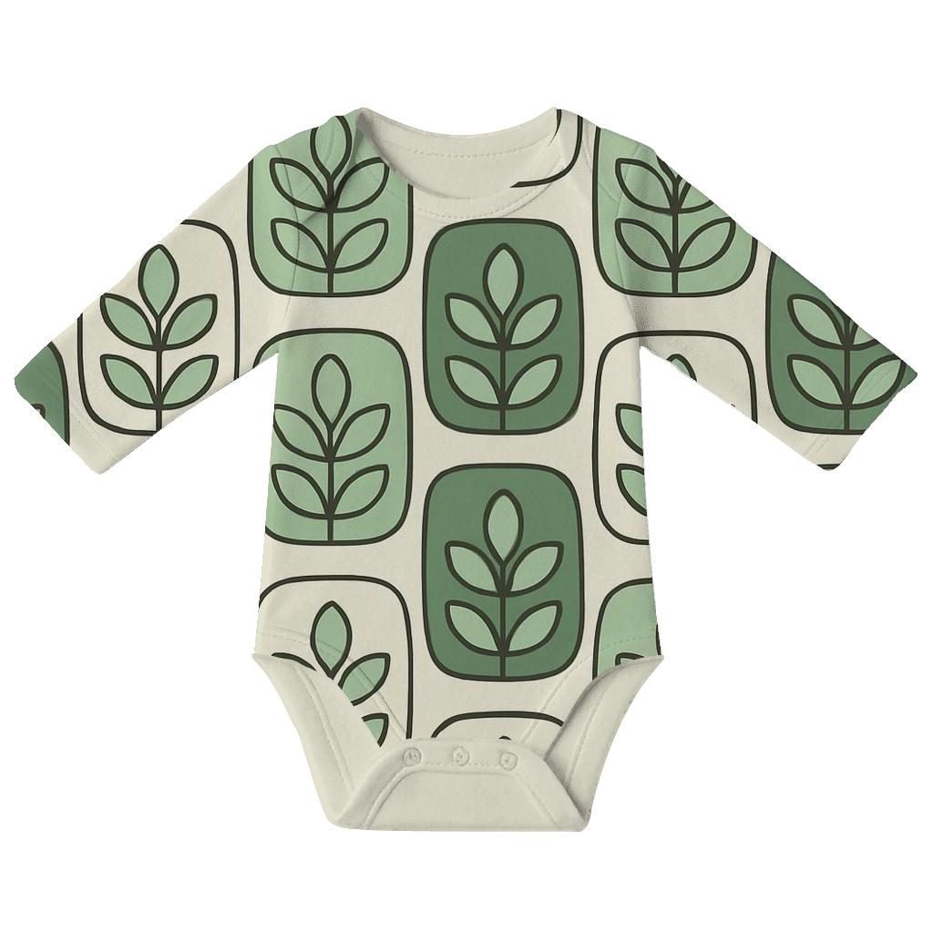 Canopy Tile Quilt baby bodysuits for newborns
