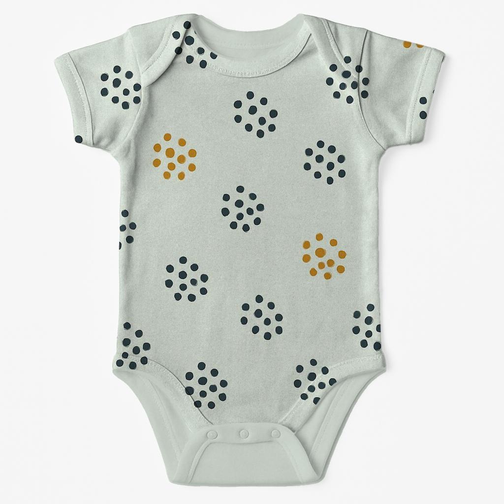 Seed Dot Constellation Scatter custom baby bodysuits