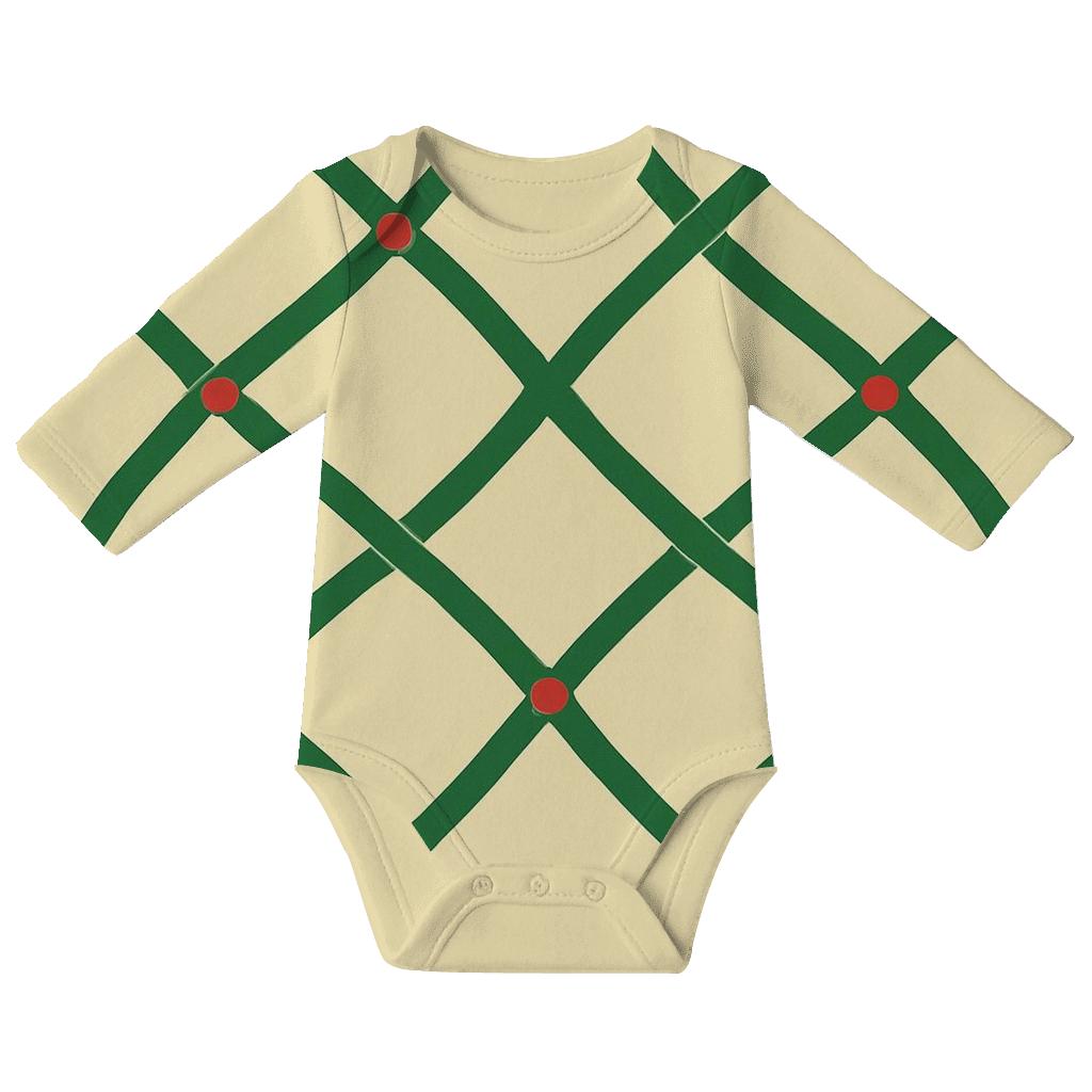 Sapling Stem Interlace baby bodysuits for newborns