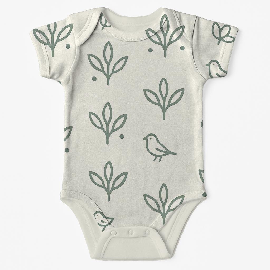 Canopy Tile Drift personalized infant bodysuits