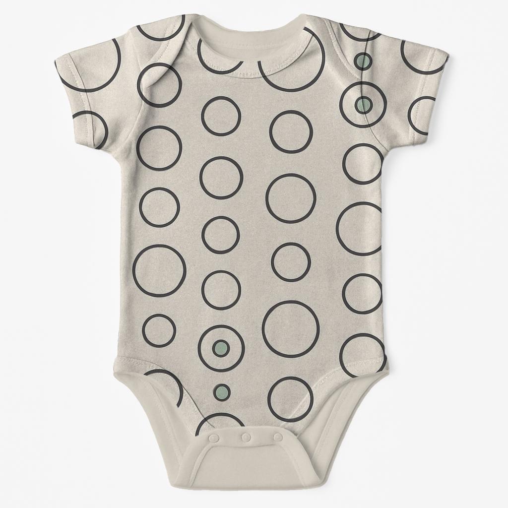 Hollow Ring Interval organic baby bodysuits