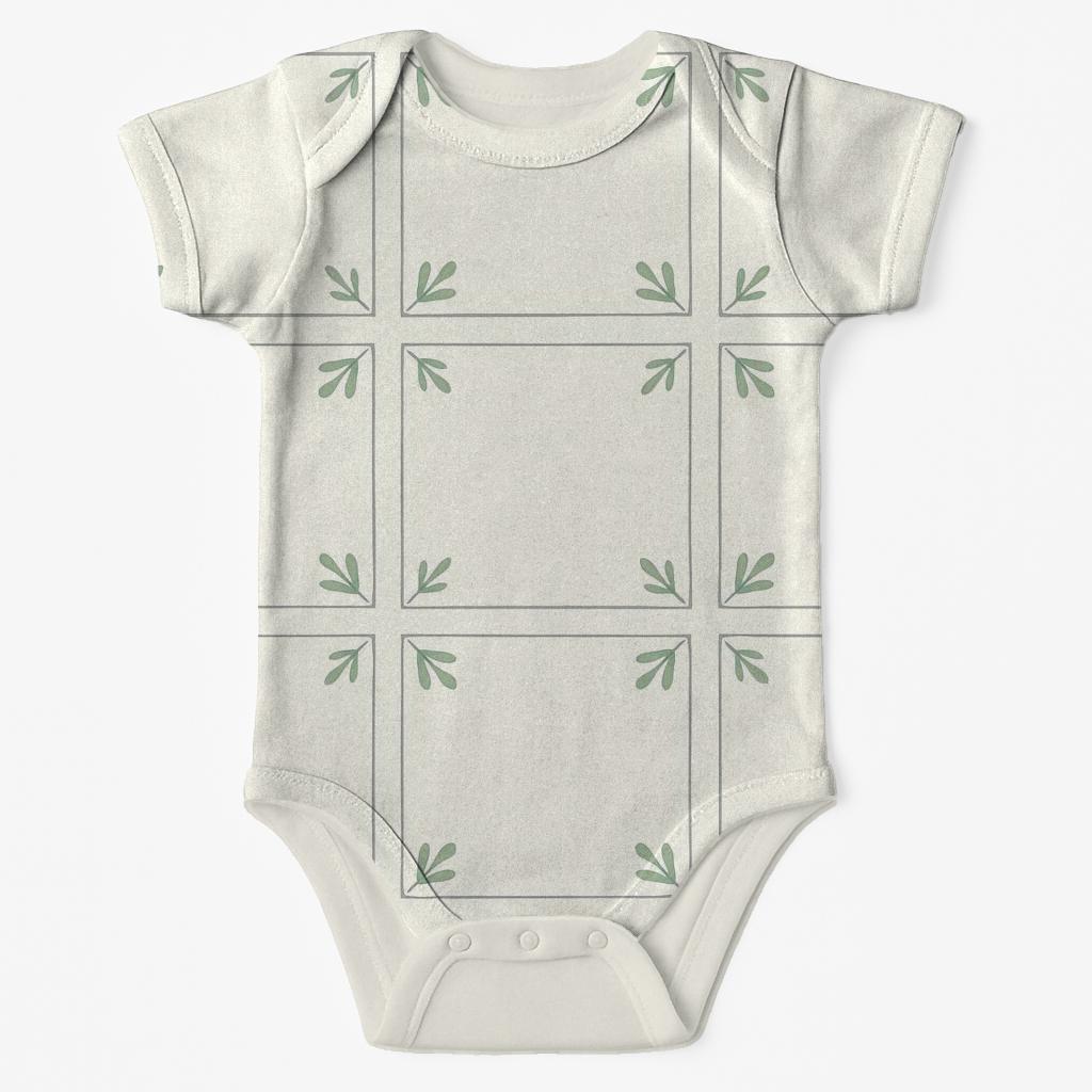 Canopy Quilt With Corner Leaves baby bodysuits for newborns
