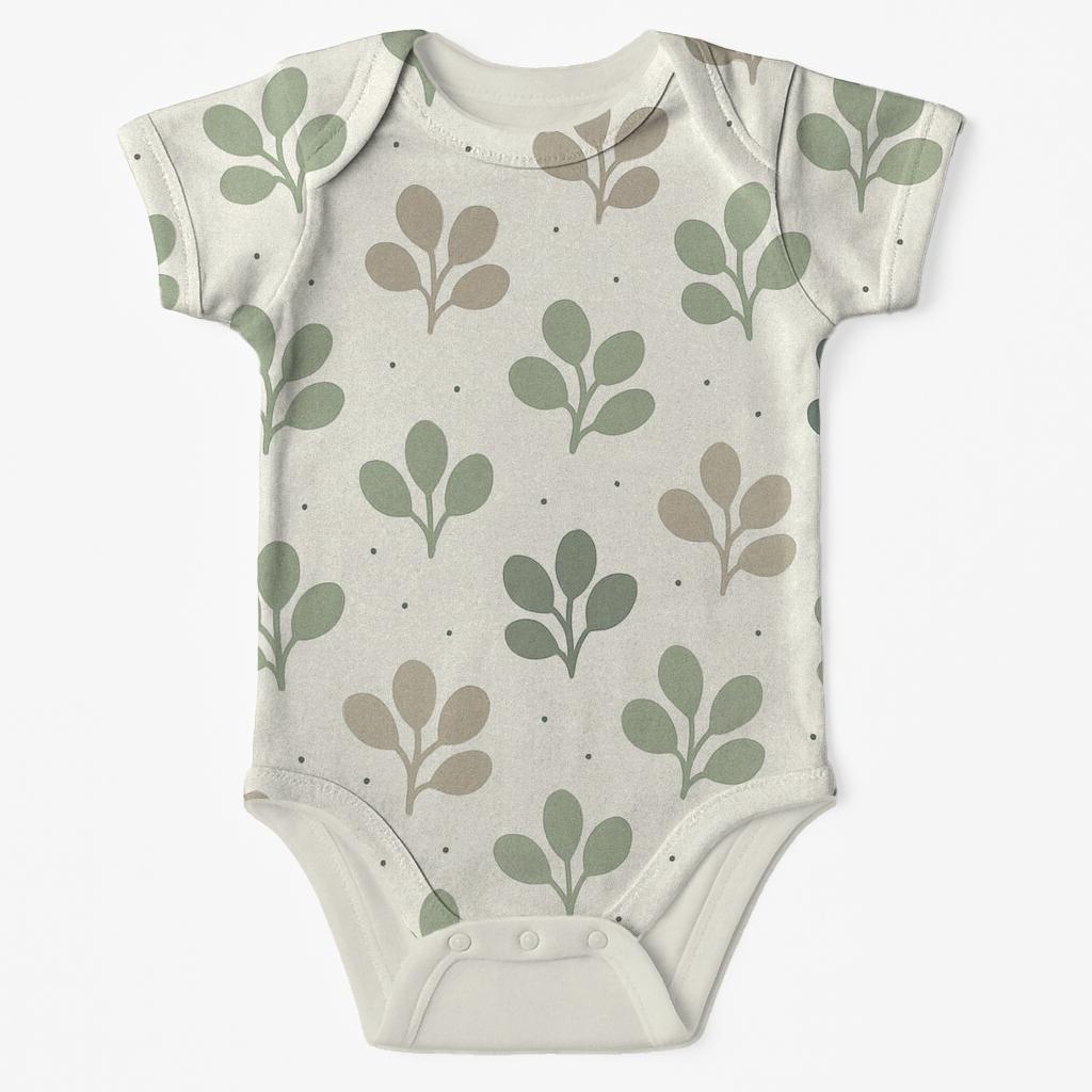Canopy Pebble Clusters personalized infant bodysuits