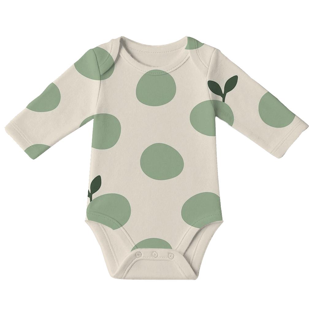 Pebble Leaf Pair Scatter comfortable snap baby bodysuits