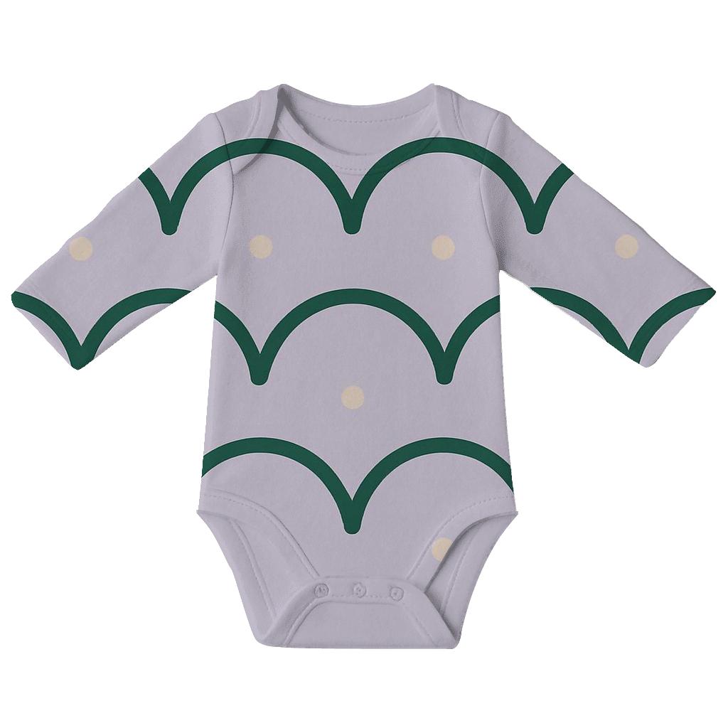Canopy Dot Arc Chains baby bodysuits for newborns