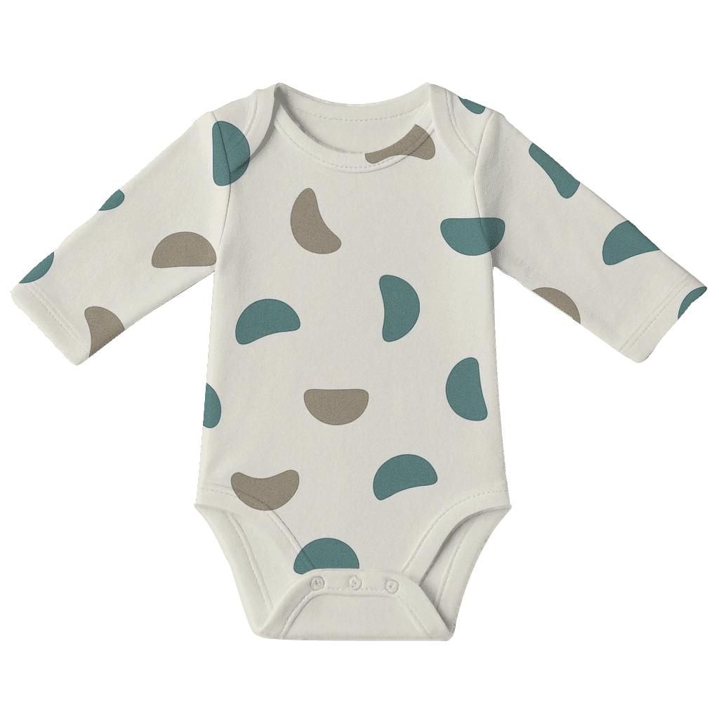 Pebble Arc Sprinkle unique printed baby bodysuits