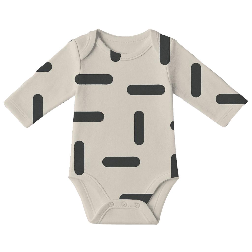 Rounded Bar Weave Lite kimono style baby bodysuits