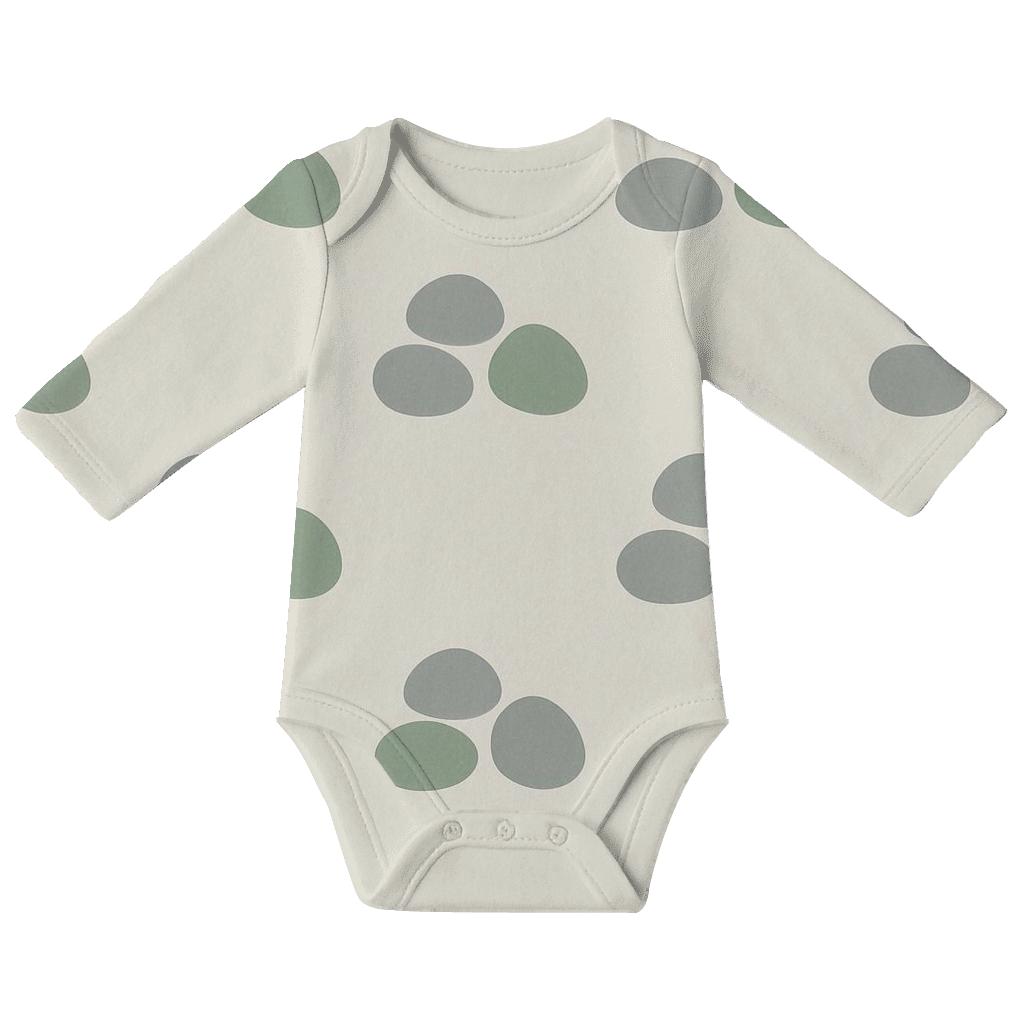 Canopy Pebble Groupings comfortable snap baby bodysuits