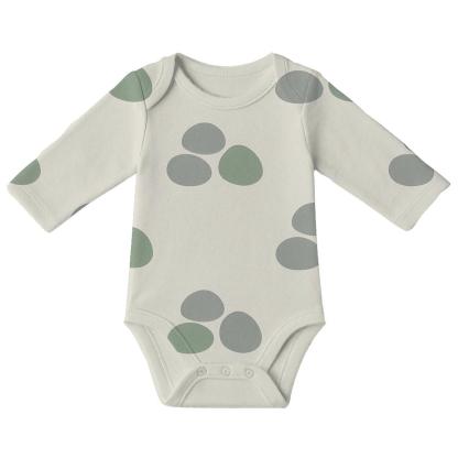Canopy Pebble Groupings comfortable snap baby bodysuits
