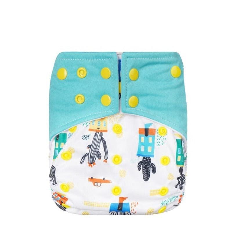 Reusable Double Pocket Diaper-Children Cloth Shop