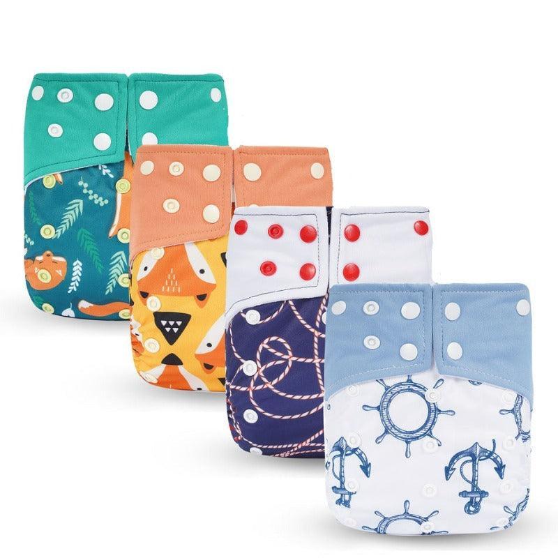 Reusable Double Pocket Diaper-Children Cloth Shop