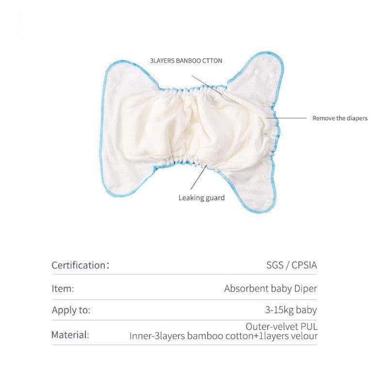 Organic Reusable Cloth Diaper-Children Cloth Shop