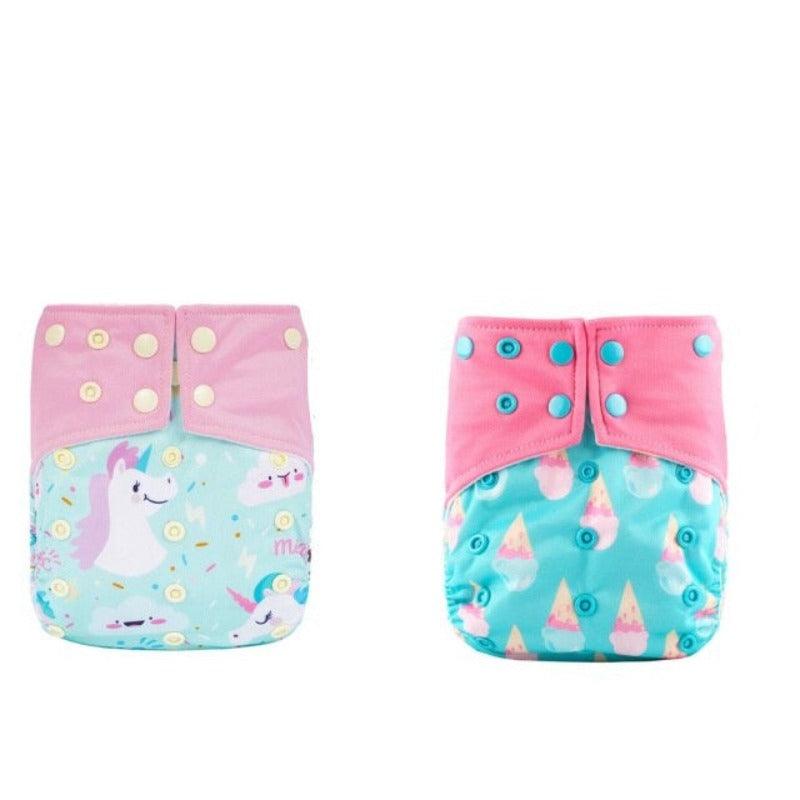 Reusable Pocket Diaper Set-Children Cloth Shop