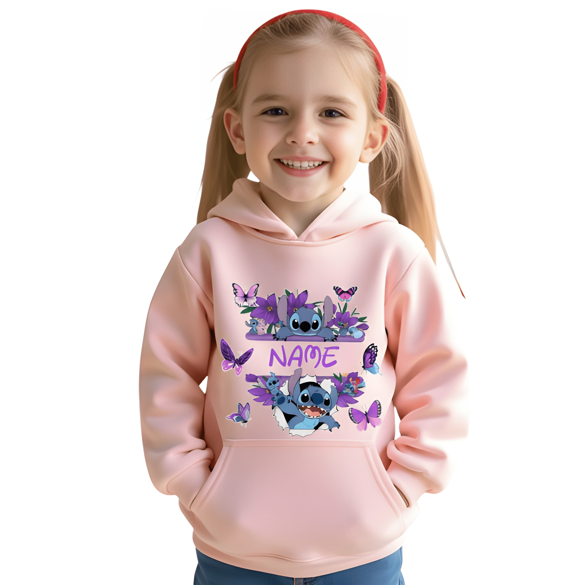 Custom Stitch Kids Hoodie