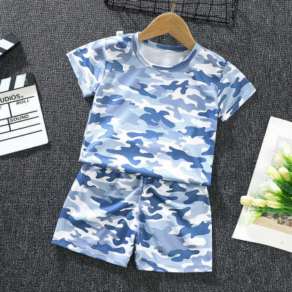 Children's Suit Short-Sleeve-Children Cloth Shop