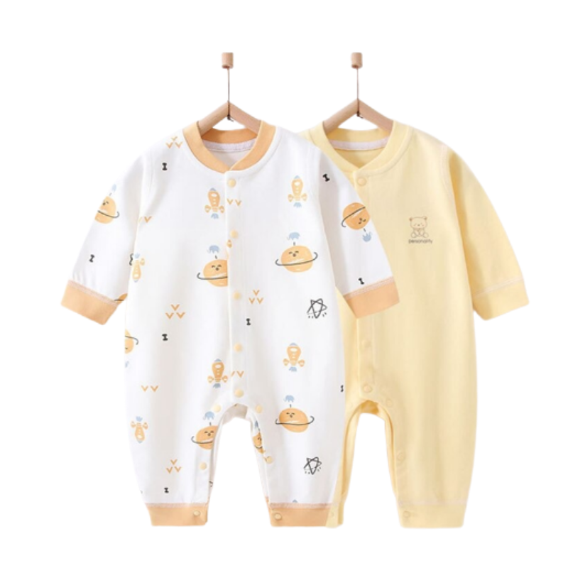 2Pcs Pure Cotton Newborn Jumpsuits-Children Cloth Shop