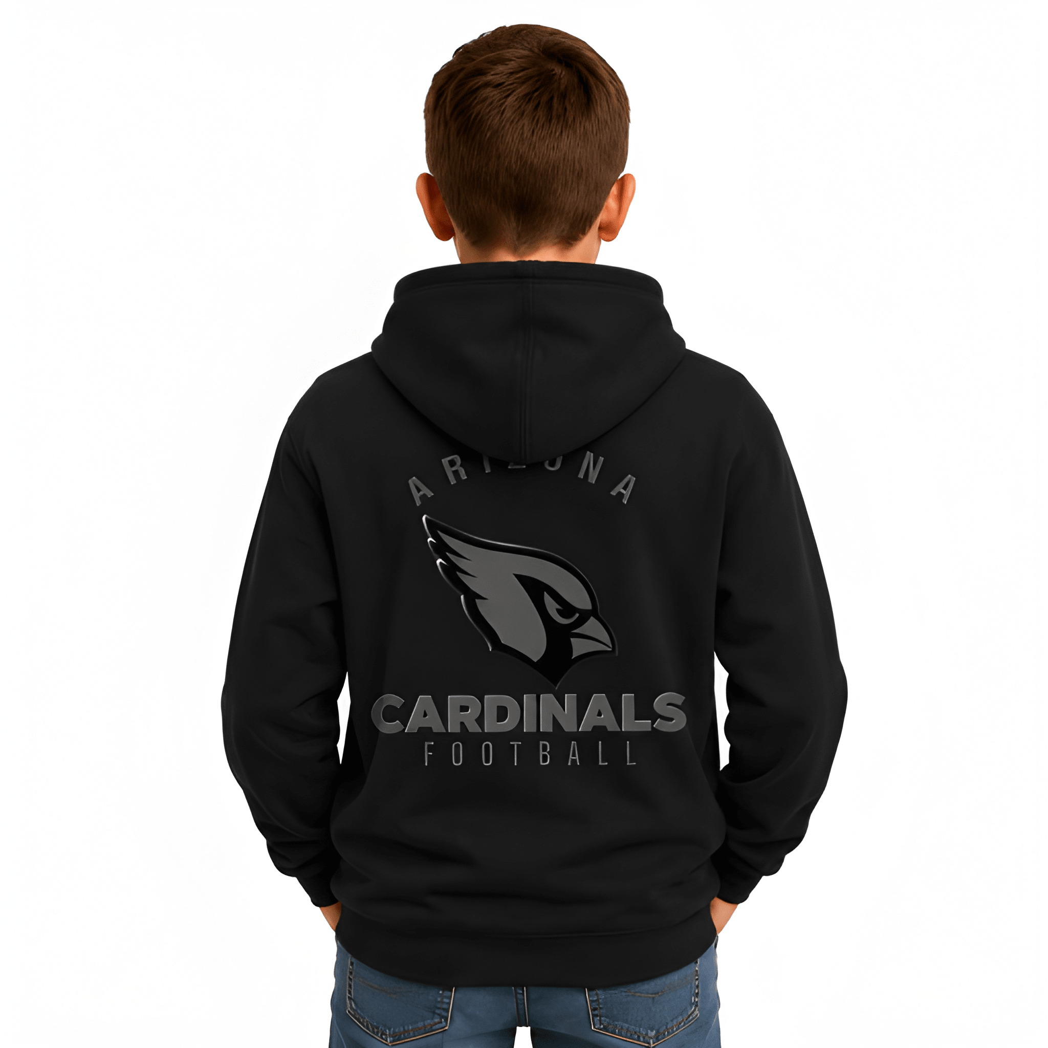Arizona Cardinals Football Team Themed Hoodie For Kids