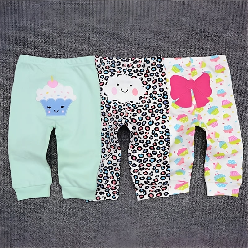 Casual 3Pcs Toddler Pajama Pants-Children Cloth Shop