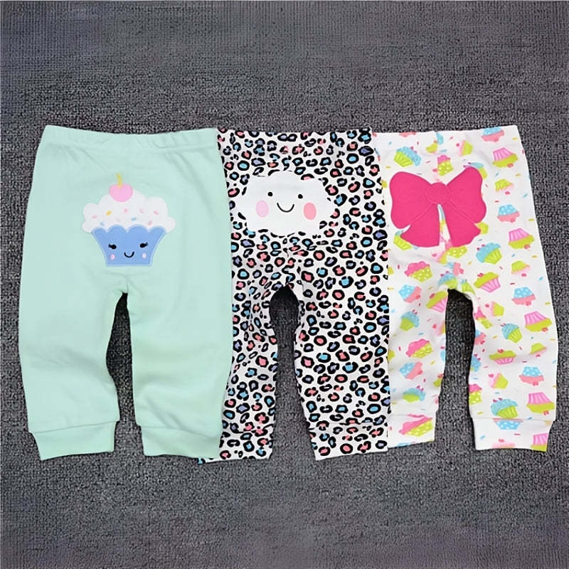 Casual 3Pcs Toddler Pajama Pants-Children Cloth Shop