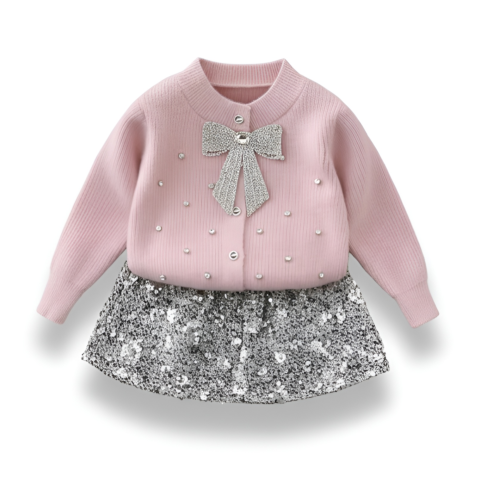 Long Sleeve Top And Skirt Korean Style Dress