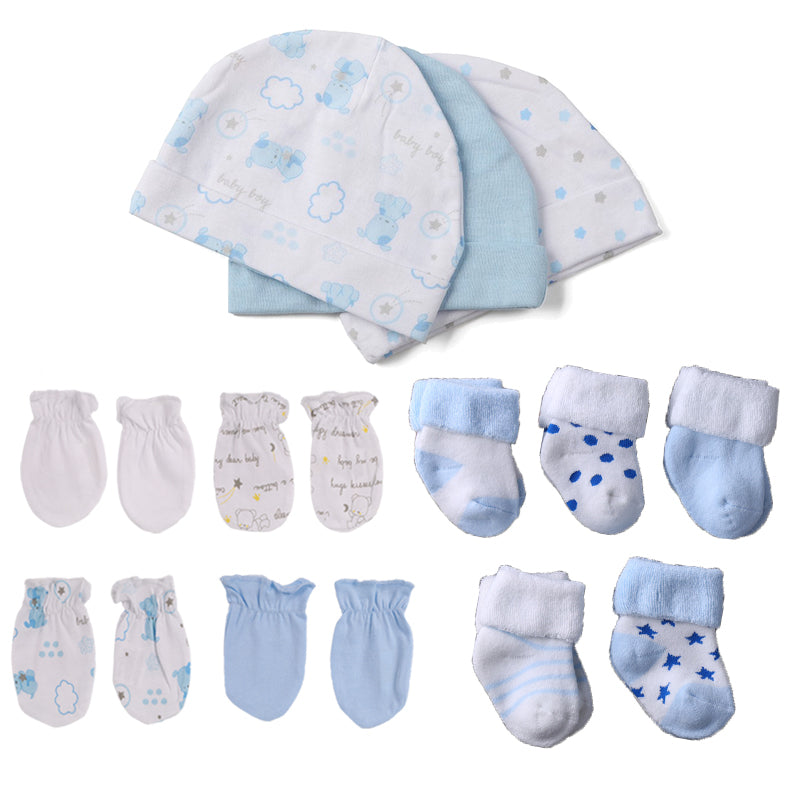 Newborn Baby Fall Winter Hats, Gloves And Socks Sets-Children Cloth Shop