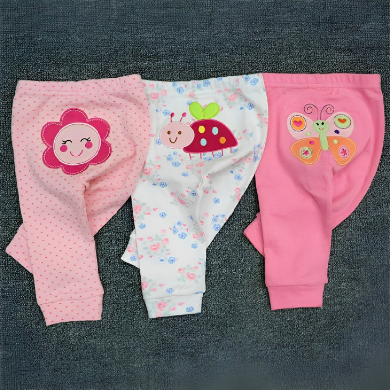Casual 3Pcs Toddler Pajama Pants-Children Cloth Shop