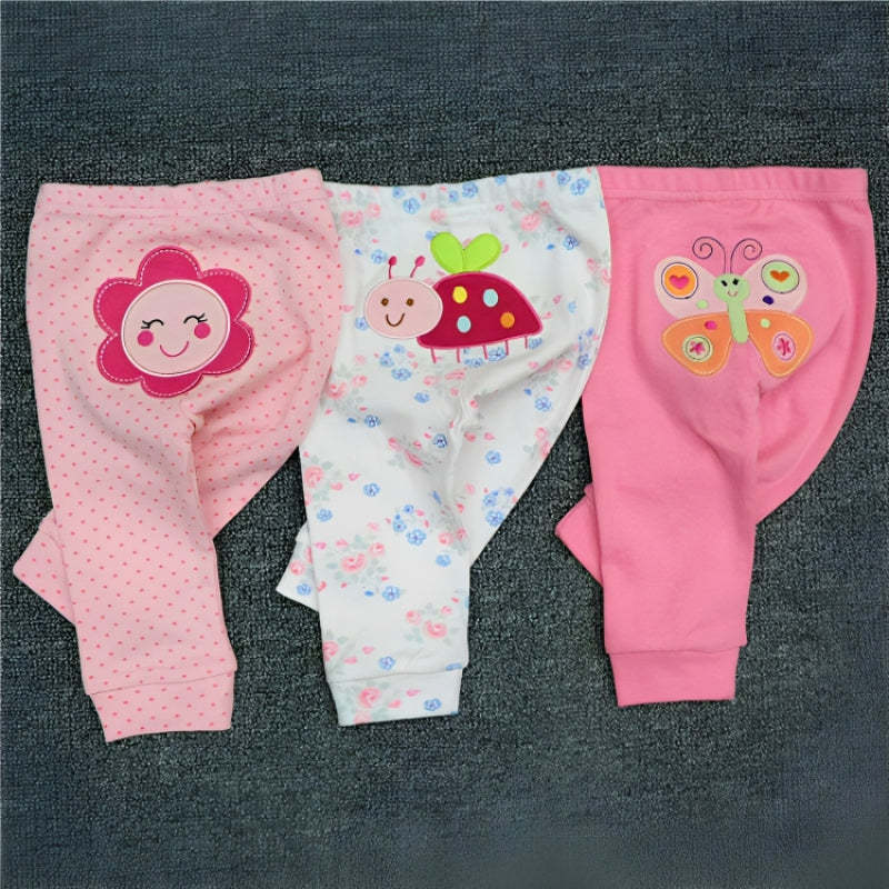 Casual 3Pcs Toddler Pajama Pants-Children Cloth Shop