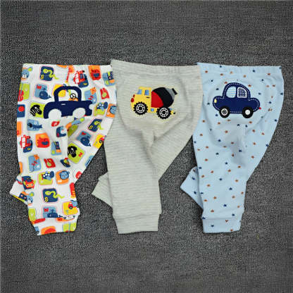 Casual 3Pcs Toddler Pajama Pants-Children Cloth Shop