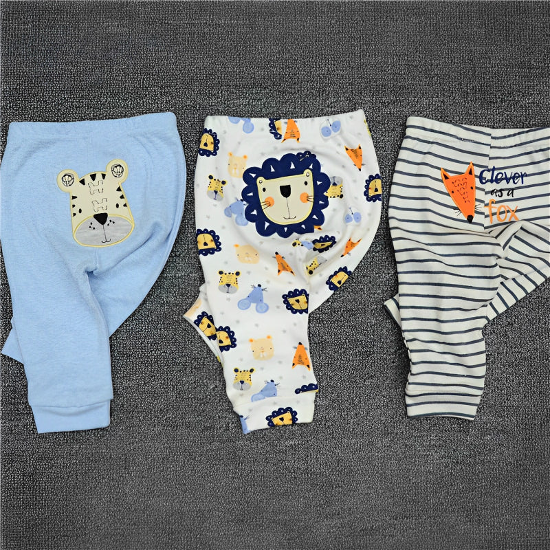 Casual 3Pcs Toddler Pajama Pants-Children Cloth Shop