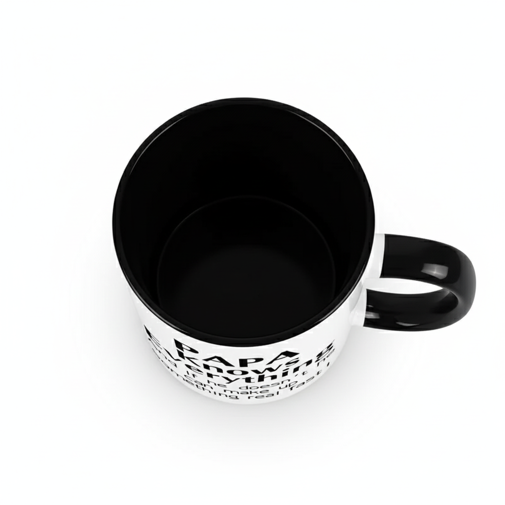 Papa Knows Everything Funny Ceramic Coffee Mug