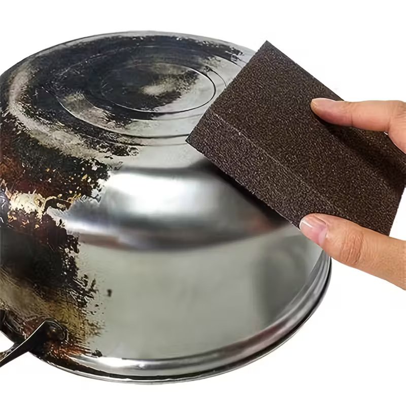 Heavy Duty Cleaning Sponge For Kitchen Pots Rust And Grease Removal