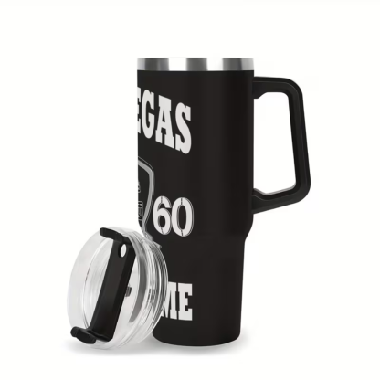 Custom Las Vegas Football 40oz Insulated Tumbler with Name