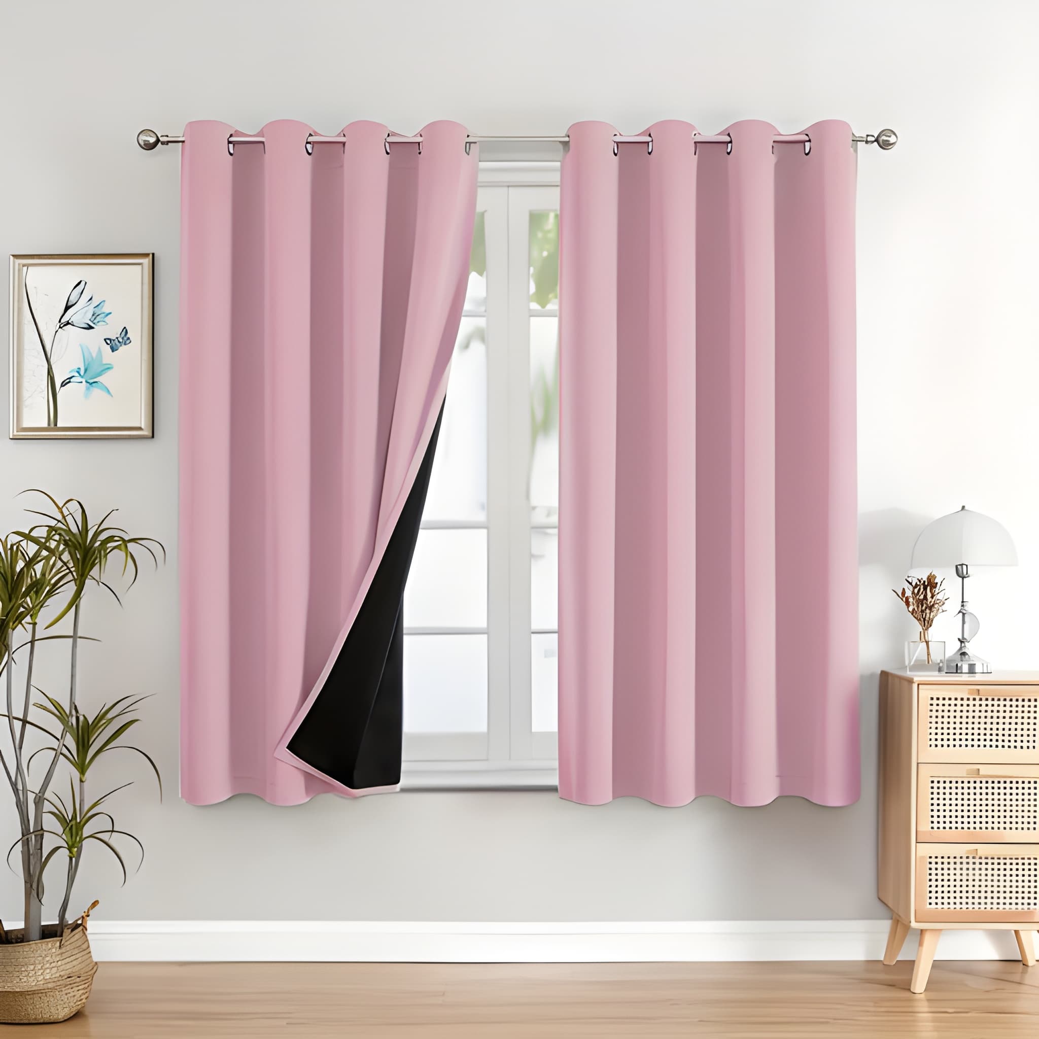 2 Piece 100% Blackout CurtainsCurtains