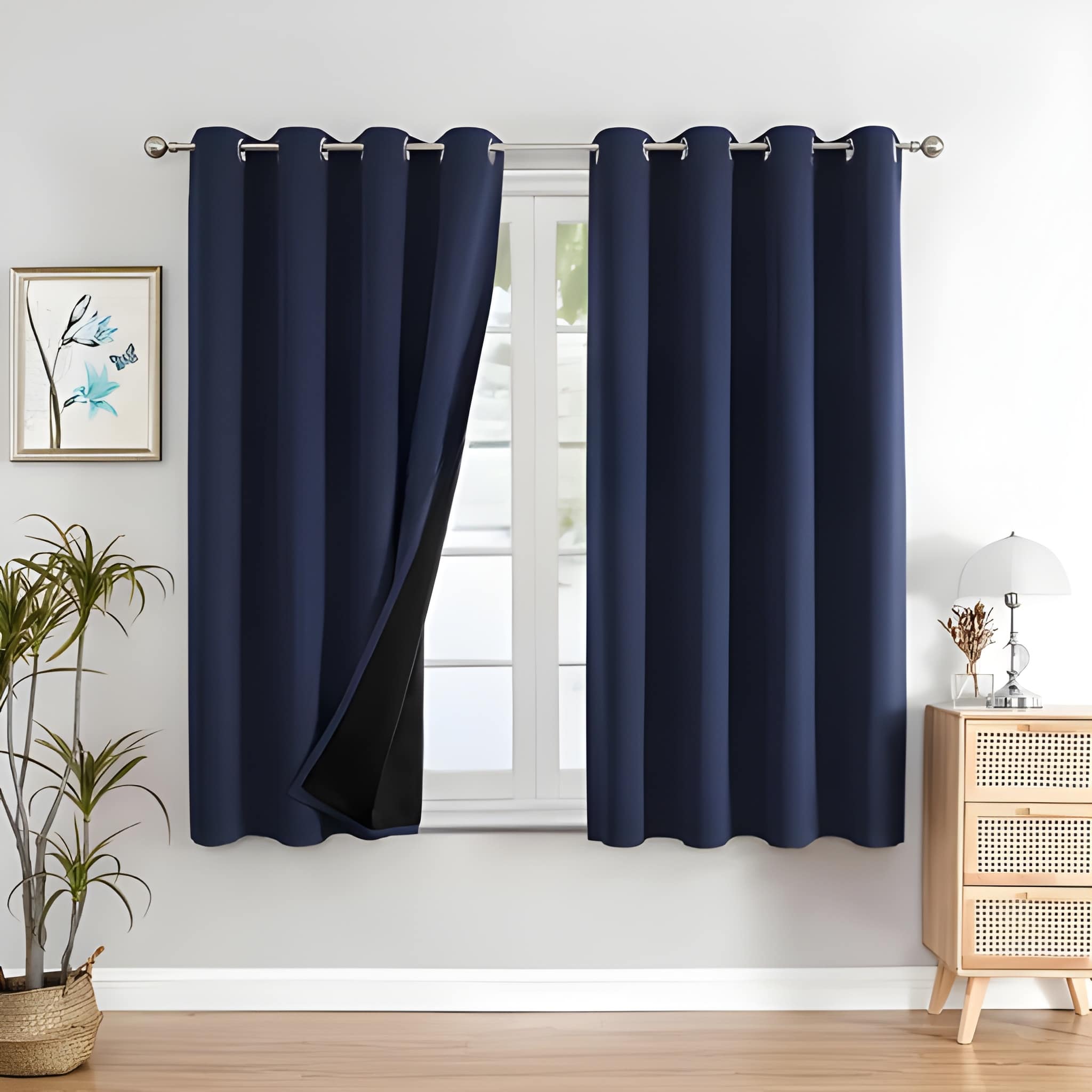 2 Piece 100% Blackout CurtainsCurtains