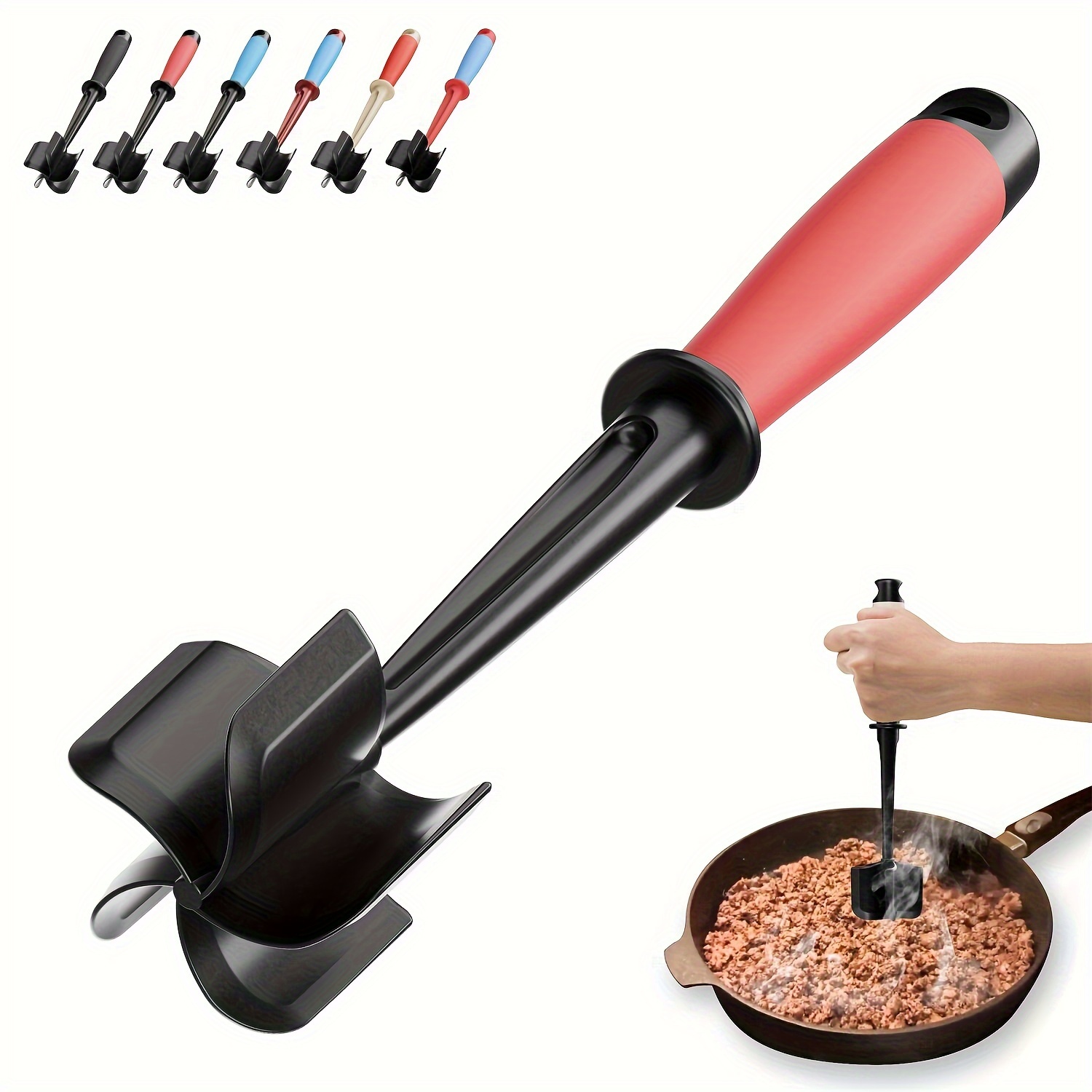 2Pcs of The New Design Nylon Meat Chopper