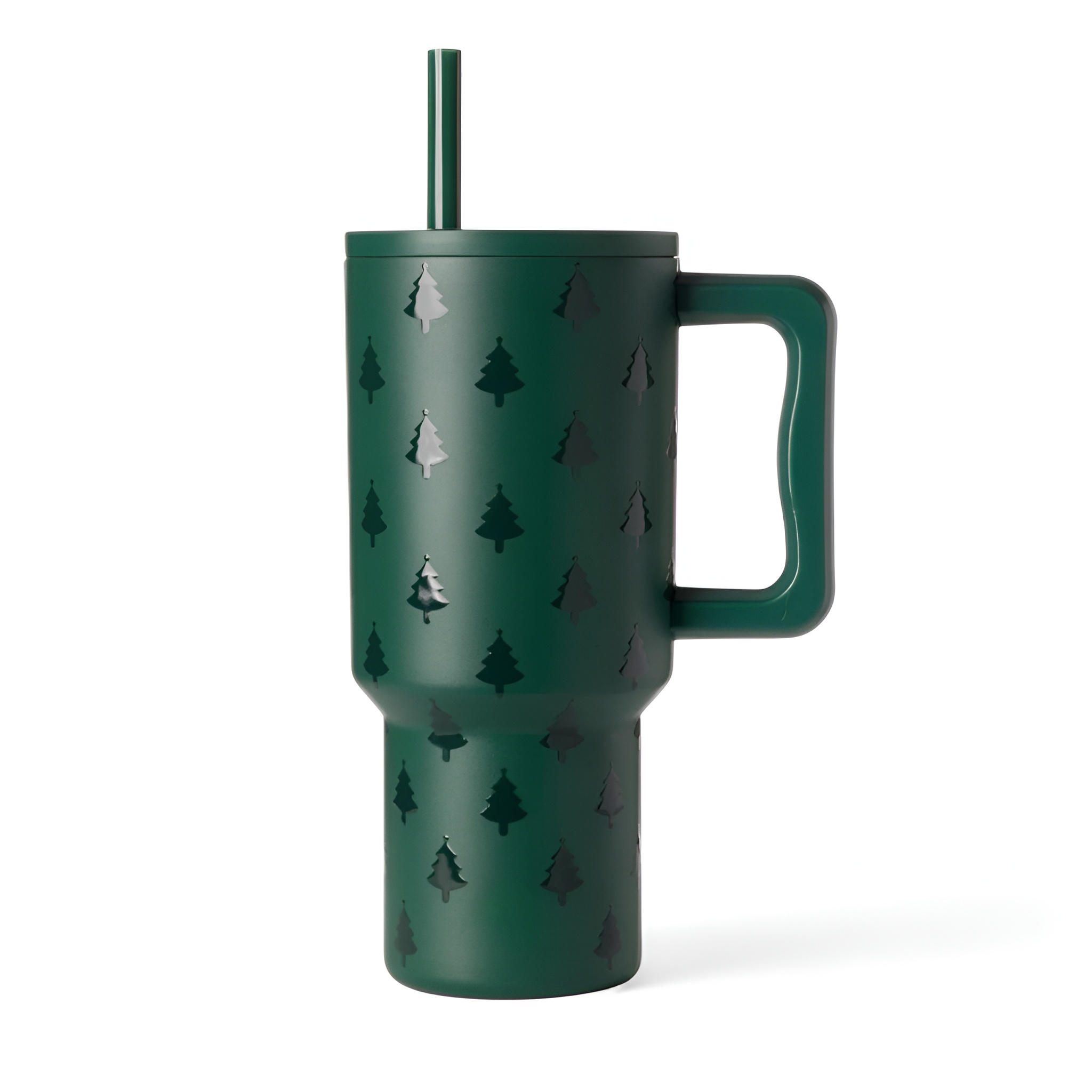 30oz Stainless Steel Trek Tumbler With Straw