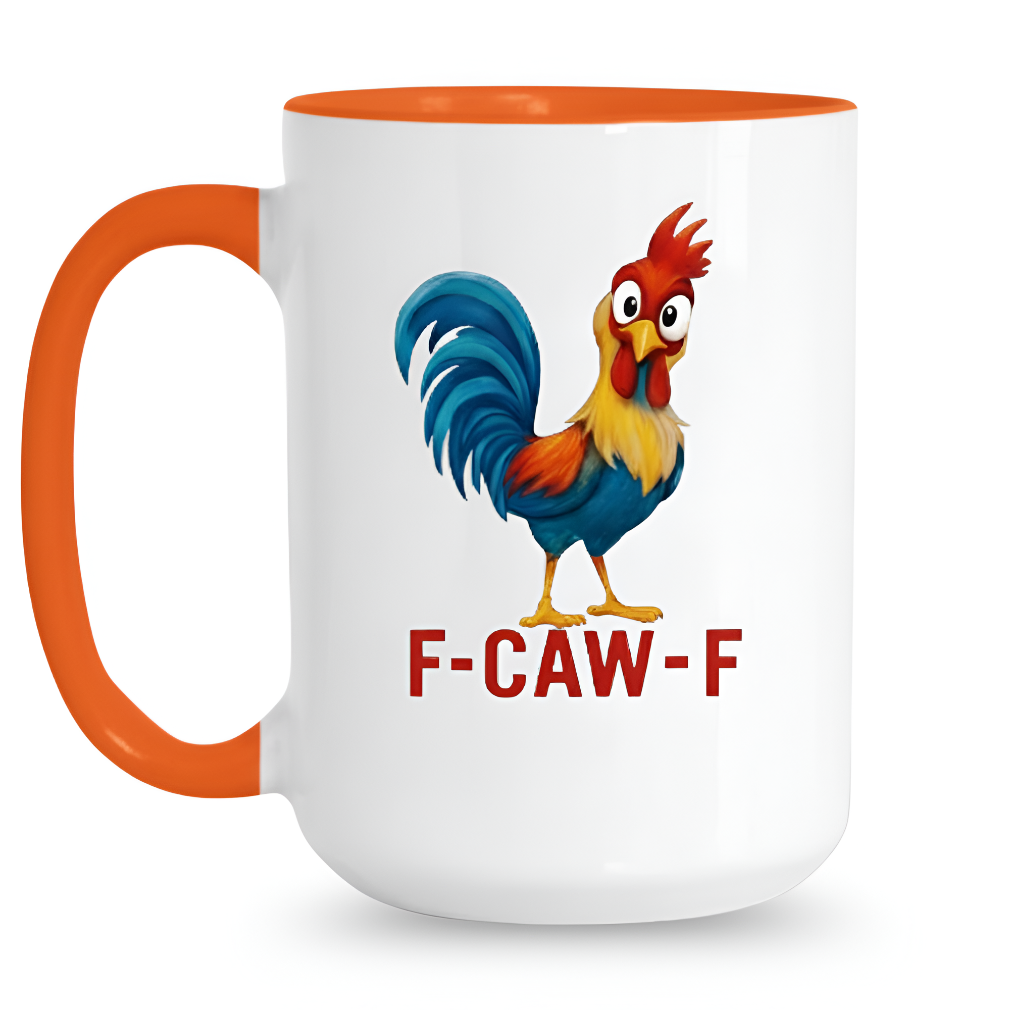 Rooster Design Ceramic Coffee Mug