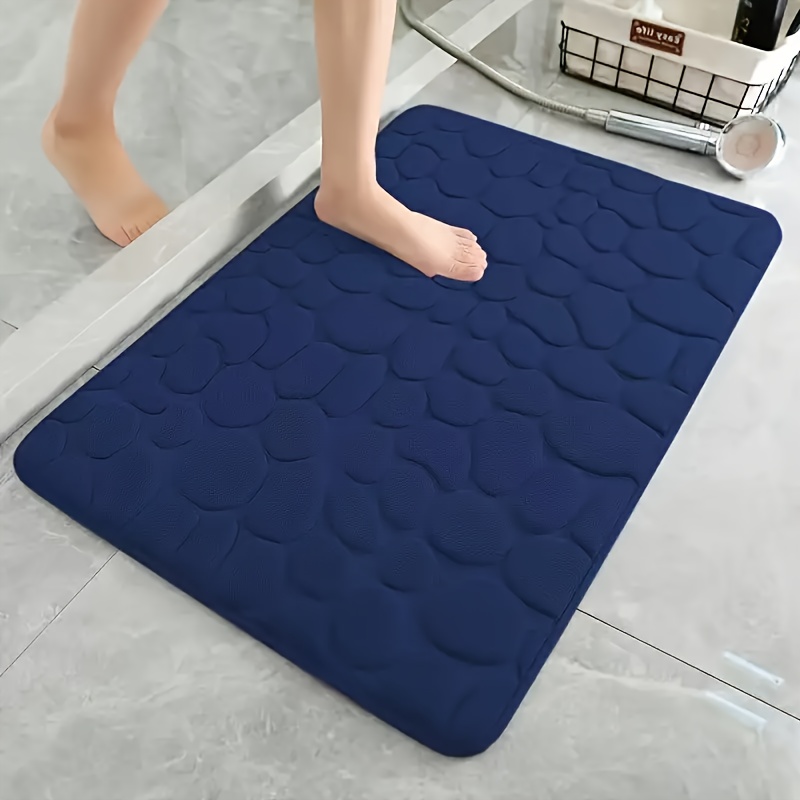Non Slip Bath Mat With Water Absorption And PVC Backing