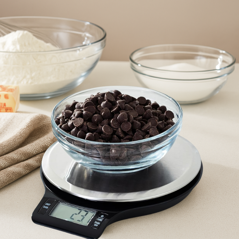 Digital Kitchen Scale with LCD Display