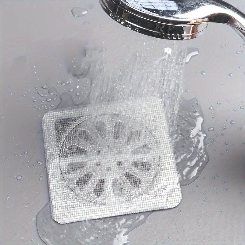 20pcs Anti-Clog Self-Adhesive Hair Catcher Stickers