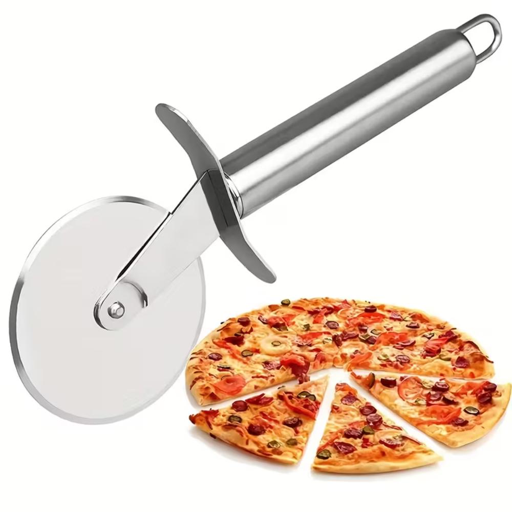 Pizza Cutter Wheel Stainless Steel Dough Roller Knife Tool