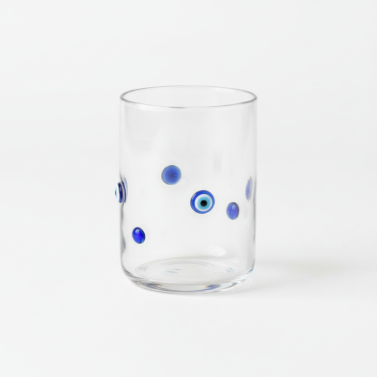 Transparent Juice Glass With Modern Design