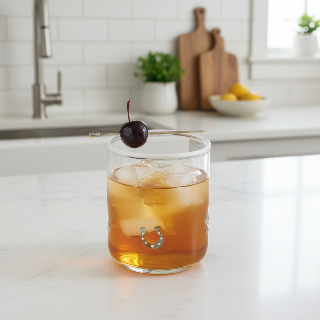 Transparent Juice Glass With Modern Design