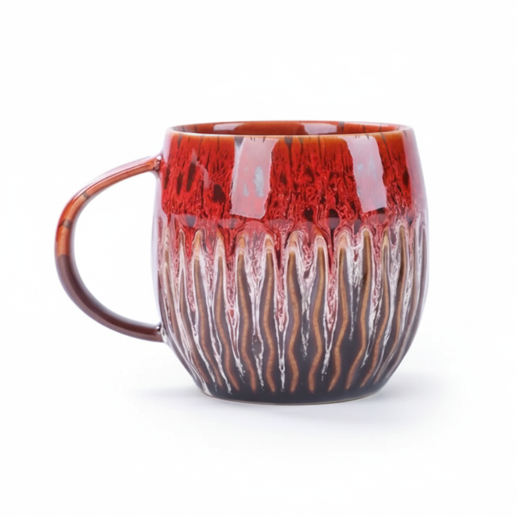 Artistic Handcrafted Ceramic Coffee Mug