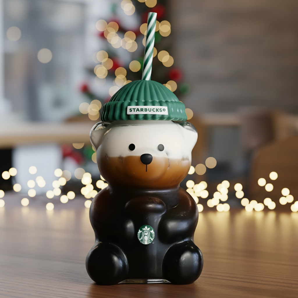 Starbies Bearista Coffee Cup For Christmas Gift