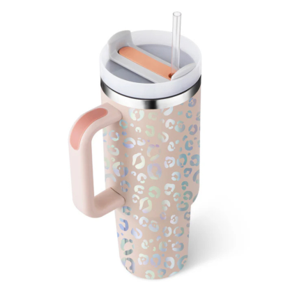 Ergonomic Straw Travel Tumbler With Bold Hydration Designed