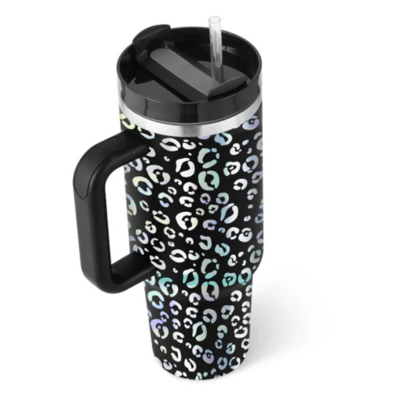 Ergonomic Straw Travel Tumbler With Bold Hydration Designed