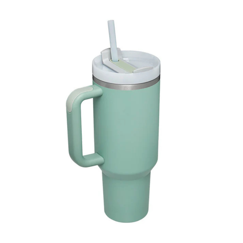Ergonomic Straw Travel Tumbler With Bold Hydration Designed