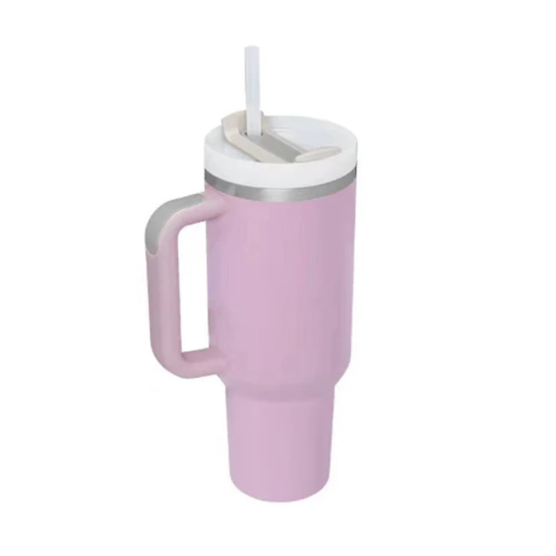 Ergonomic Straw Travel Tumbler With Bold Hydration Designed
