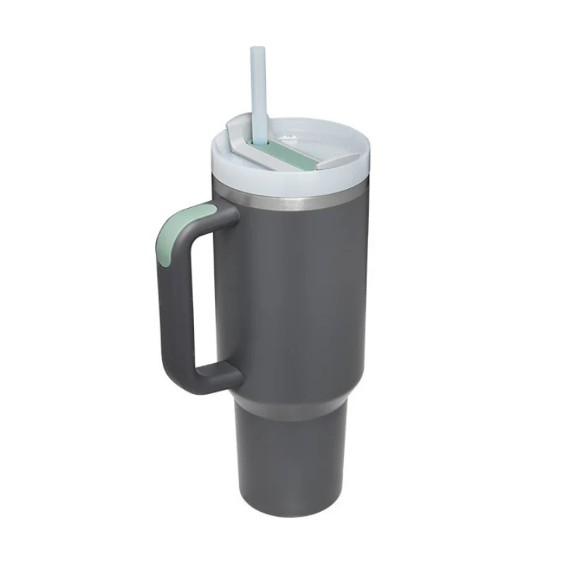 Ergonomic Straw Travel Tumbler With Bold Hydration Designed